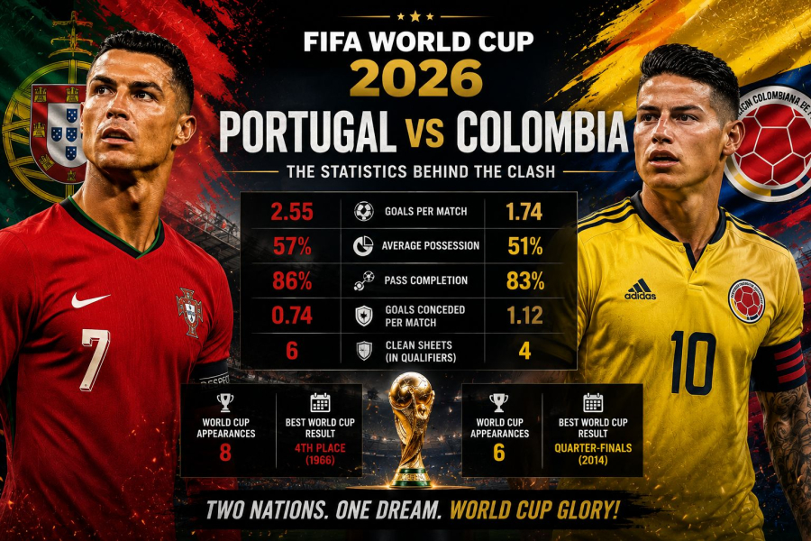 Portugal vs Colombia 2026 World Cup: The Statistics Behind Why Portugal Can Dream Big